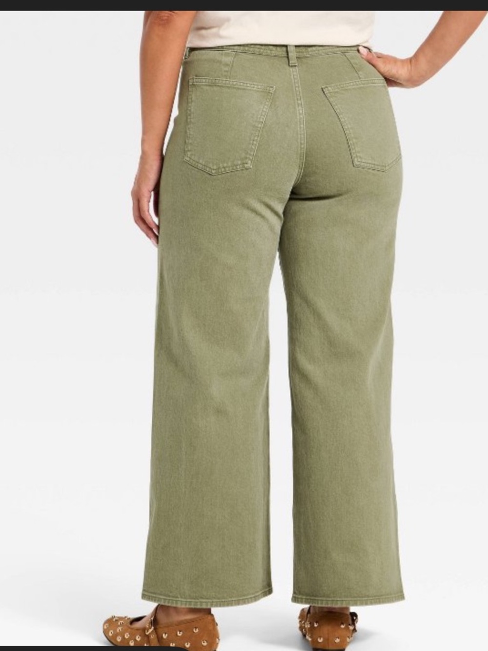 Universal Thread Sailor Wide Leg Ankle Jeans - Picture 8 of 11